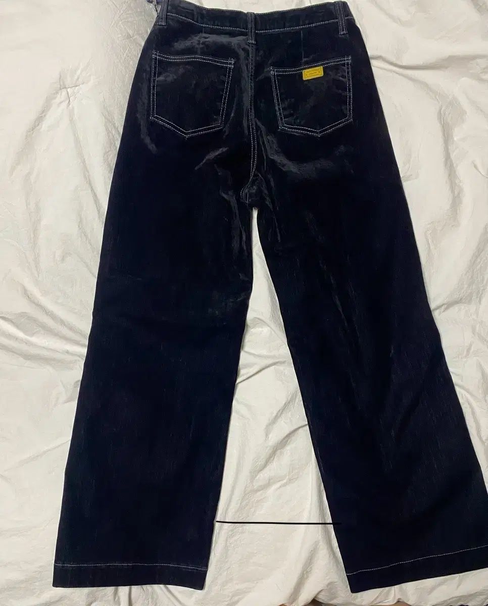 ツアーベルベット パンツ ブラック 55