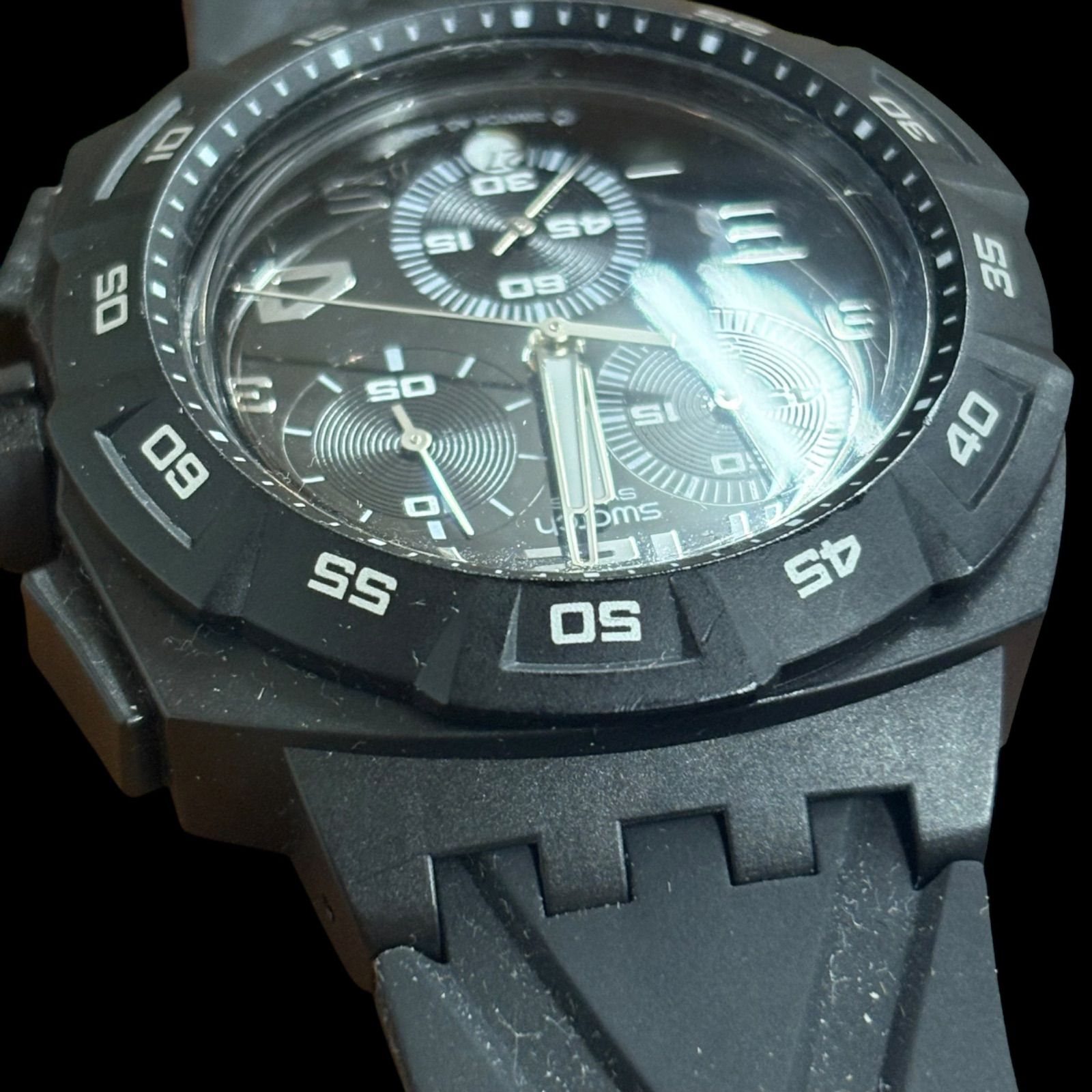 swatch VINTAGE watch クロノグララバー 腕時計 スウォッチ メンズ 
