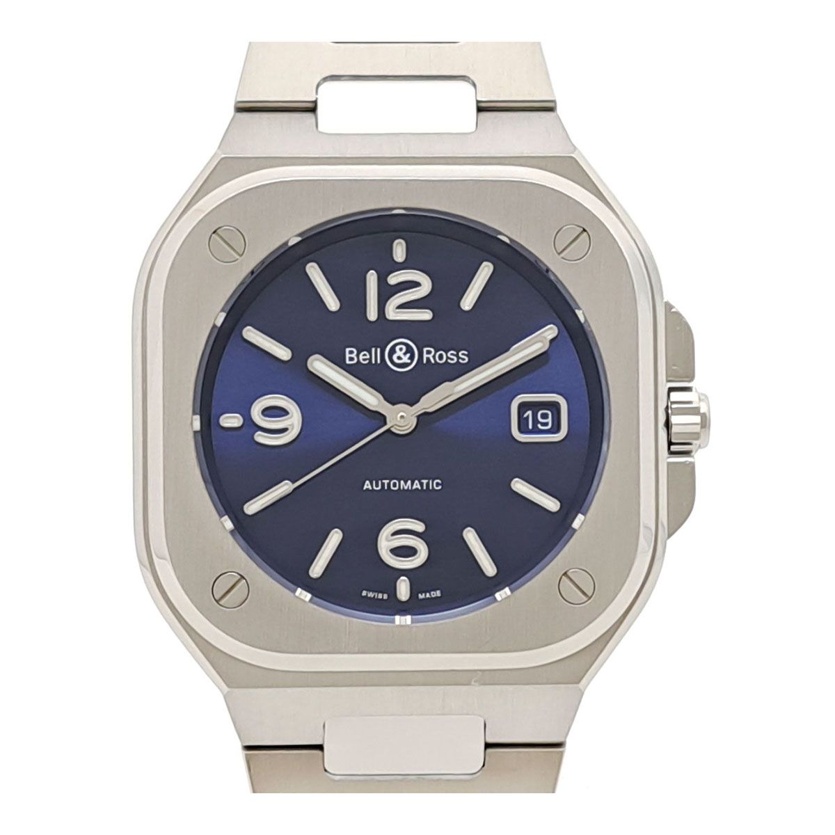ベル＆ロス BR 05 ブルー スティール 自動巻き ステンレススティール メンズ Bell＆Ross 時計