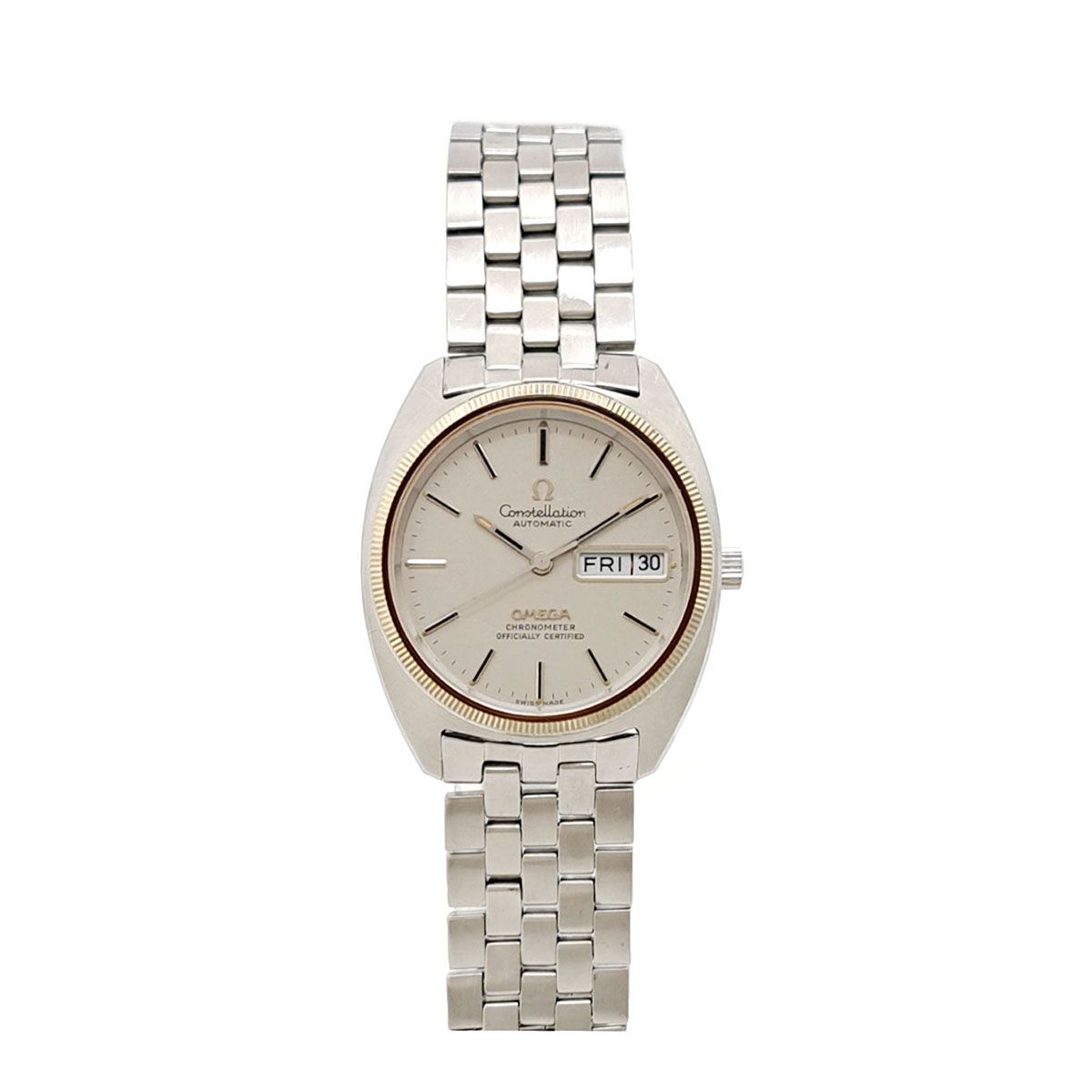 オメガ コンステレーション cal 1021 Overhauled 168 0057 自動巻き ステンレススティール メンズ ボーイズ OMEGA 時計