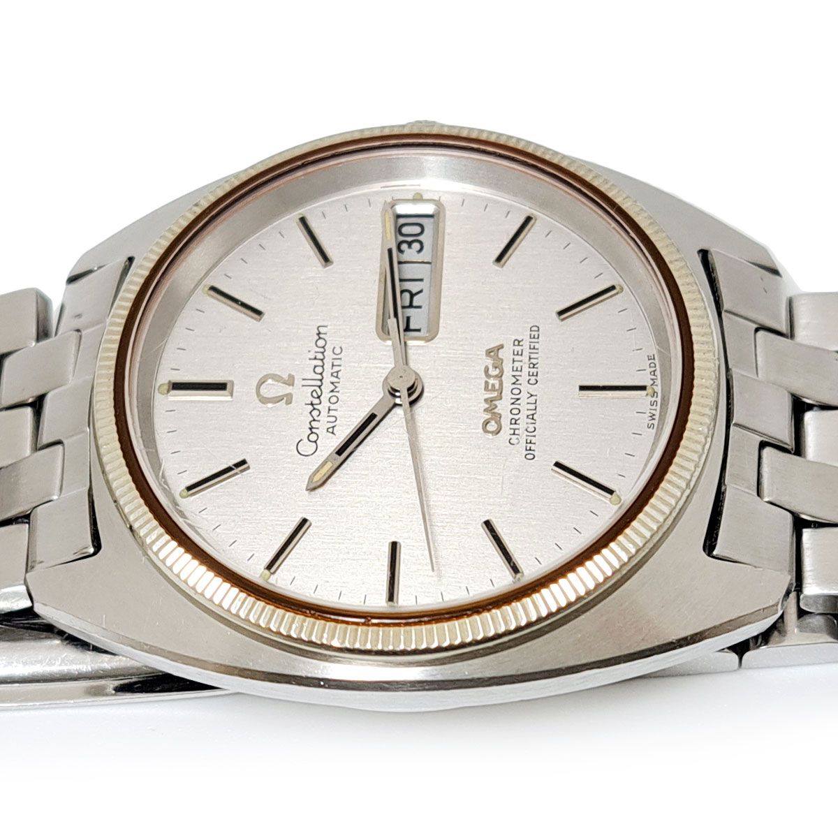  オメガ コンステレーション cal 1021 Overhauled 168 0057 自動巻き ステンレススティール メンズ ボーイズ OMEGA 時計 自動巻き時計 腕時計(アナログ)