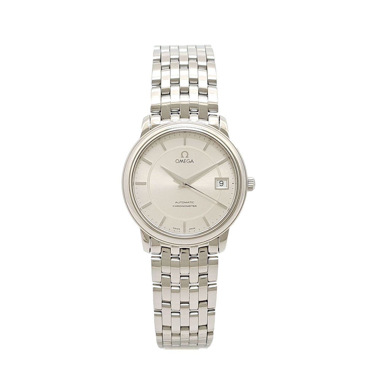 オメガ デヴィル プレステージ 4500 31 自動巻き ステンレススティール メンズ ボーイズ OMEGA 時計