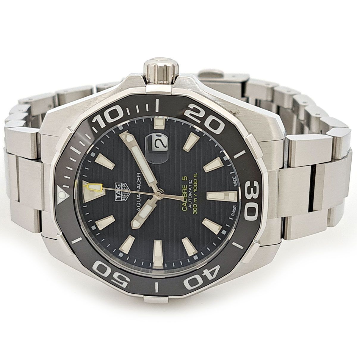 タグホイヤー アクアレーサー キャリバー5 WAY 201 A BA 0927 自動巻き ステンレススティール メンズ TAG HEUER 時計