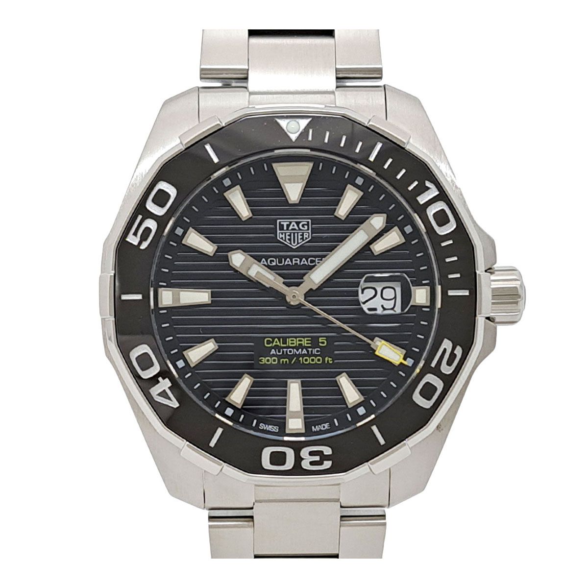 タグホイヤー アクアレーサー キャリバー5 WAY 201 A BA 0927 自動巻き ステンレススティール メンズ TAG HEUER 時計