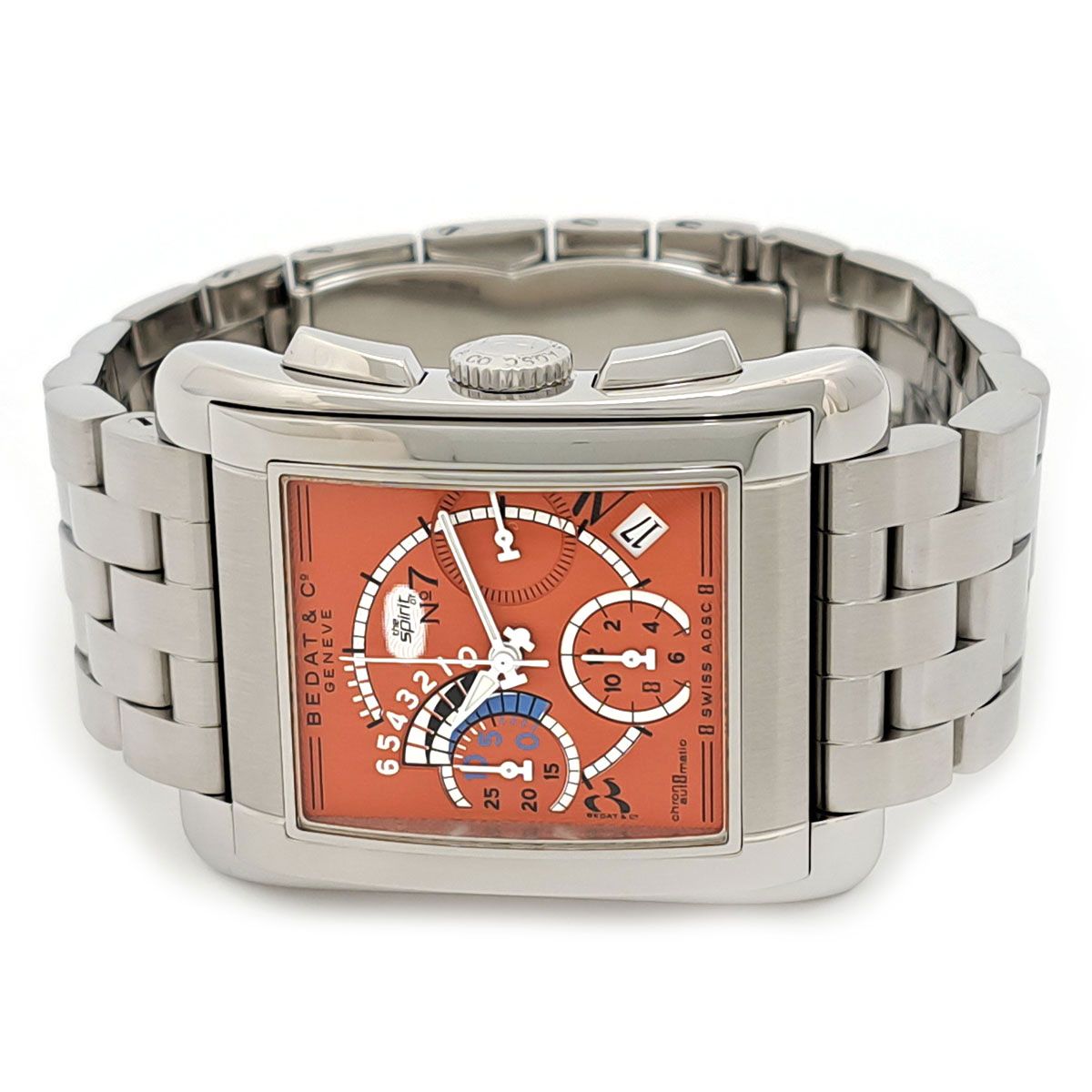 ベダ＆カンパニー スピリット No 7 クロノグラフ 768 自動巻き ステンレススティール メンズ BEDAT Co 時計