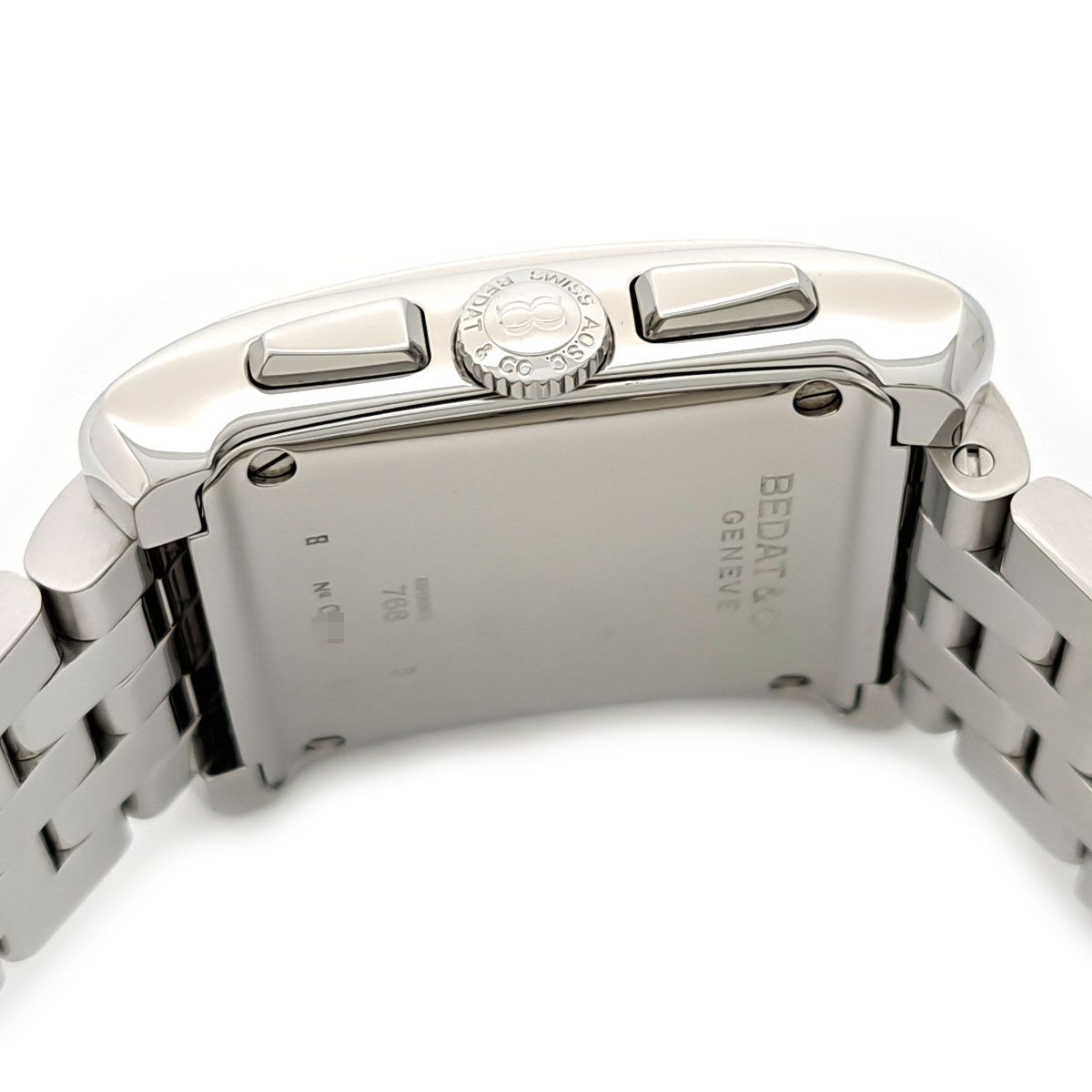  ベダ＆カンパニー スピリット No 7 クロノグラフ 768 自動巻き ステンレススティール メンズ BEDAT Co 時計 自動巻き時計 腕時計(アナログ)