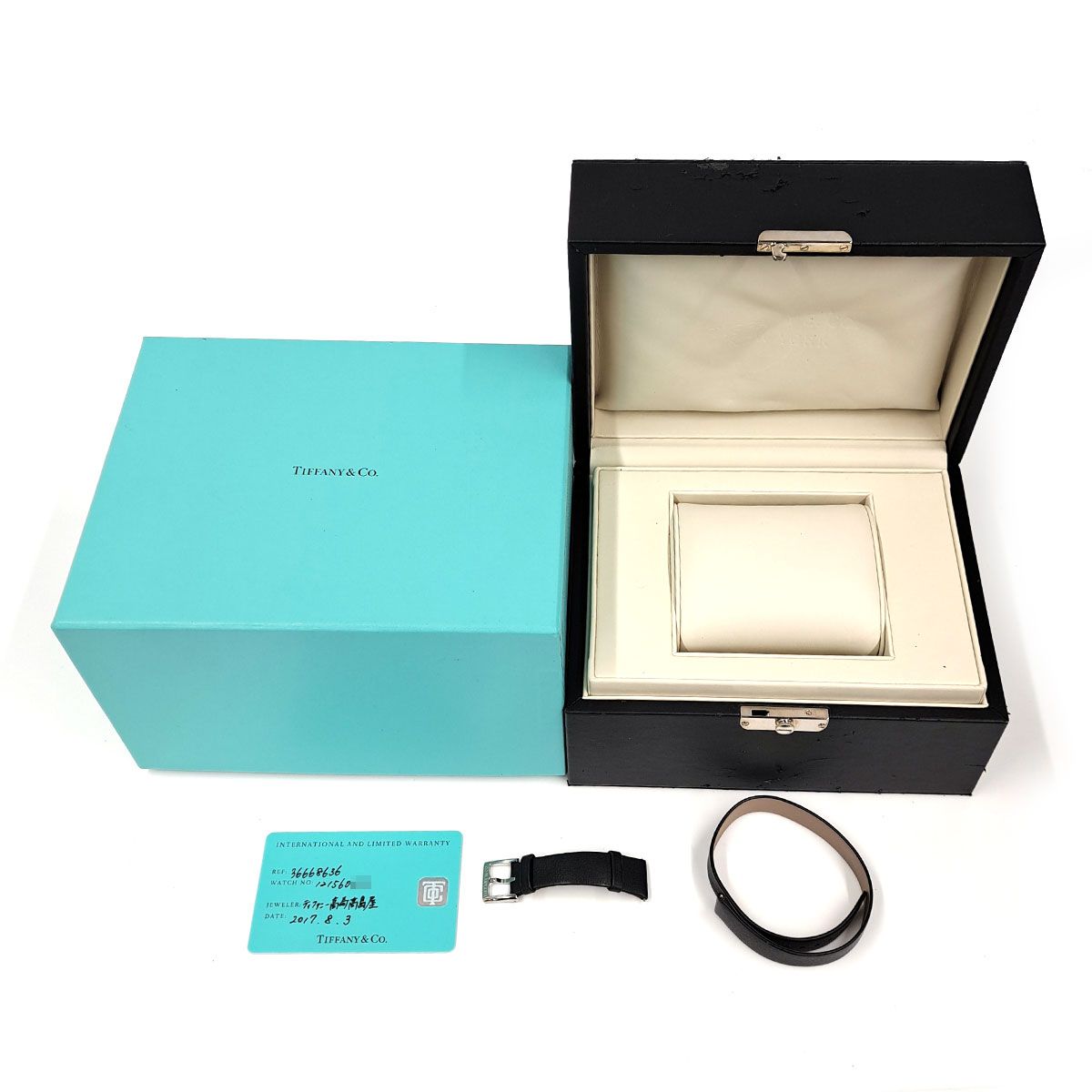  ティファニー イースト ウエスト クオーツ ステンレススティール レディース TIFFANY Co 時計 腕時計(クォーツ) 腕時計(アナログ)