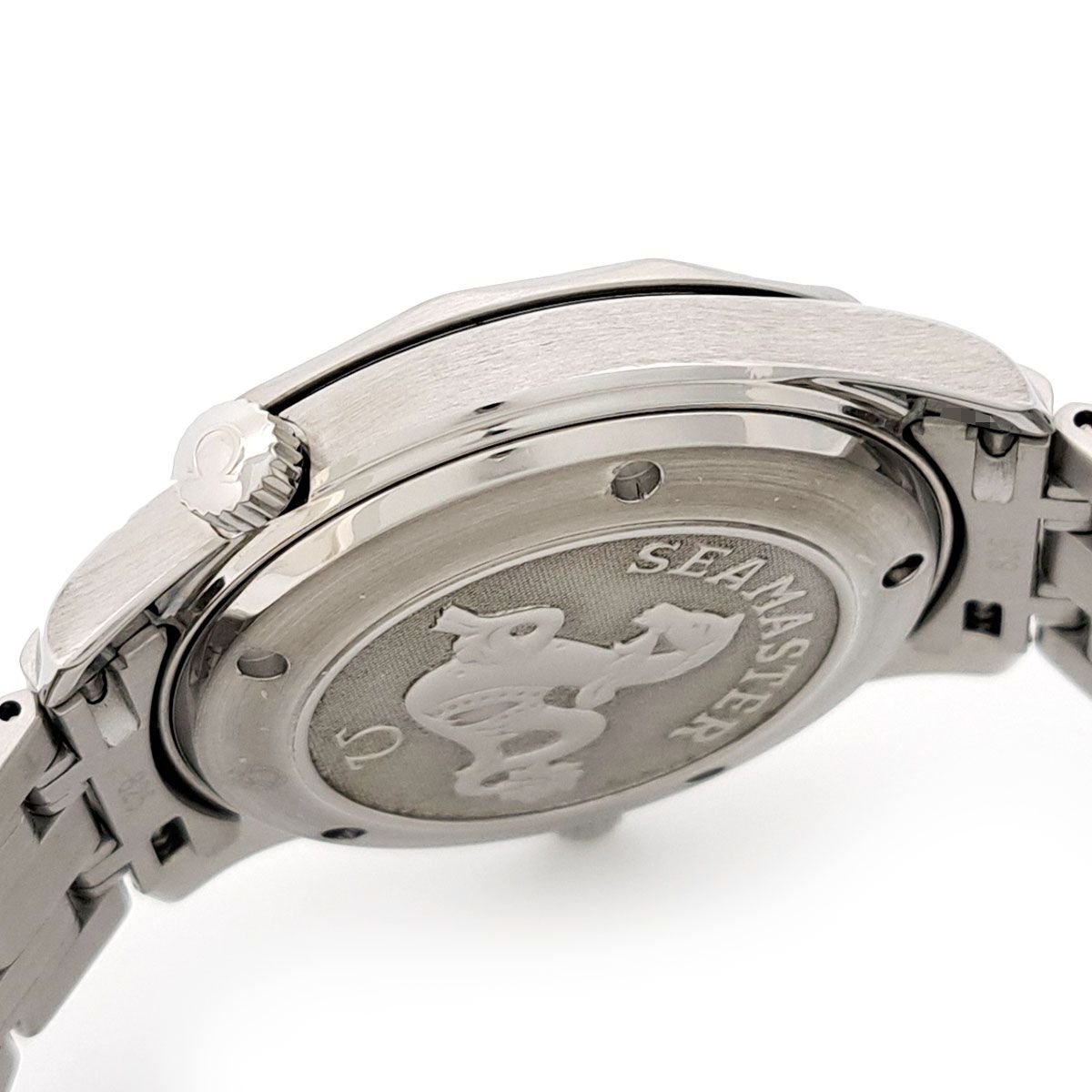  オメガ シーマスター ダイバー 300 2220 80 自動巻き ステンレススティール メンズ OMEGA 時計 ナイロンジャケット 自動巻き時計 腕時計(アナログ)