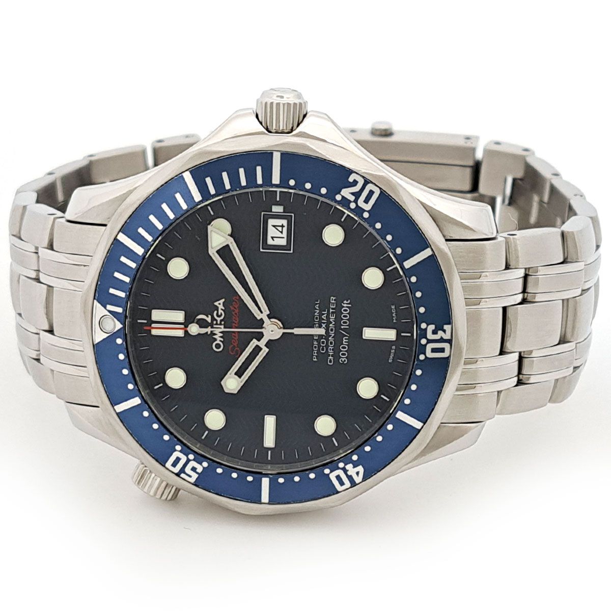 オメガ シーマスター ダイバー 300 2220 80 自動巻き ステンレススティール メンズ OMEGA 時計