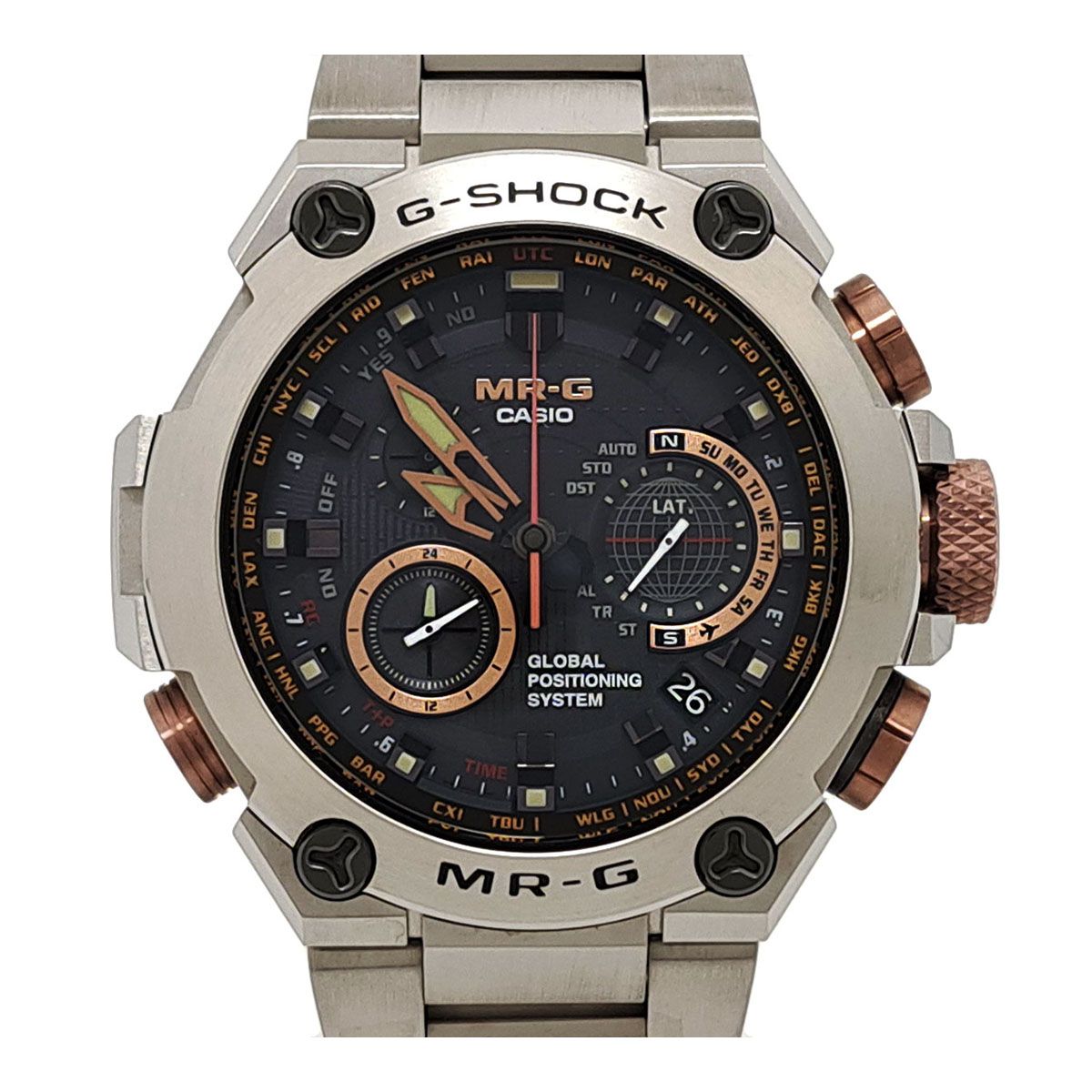 カシオ G SHOCK MR MRG 1000 DC 1 AJR ソーラー チタン メンズ CASIO 時計