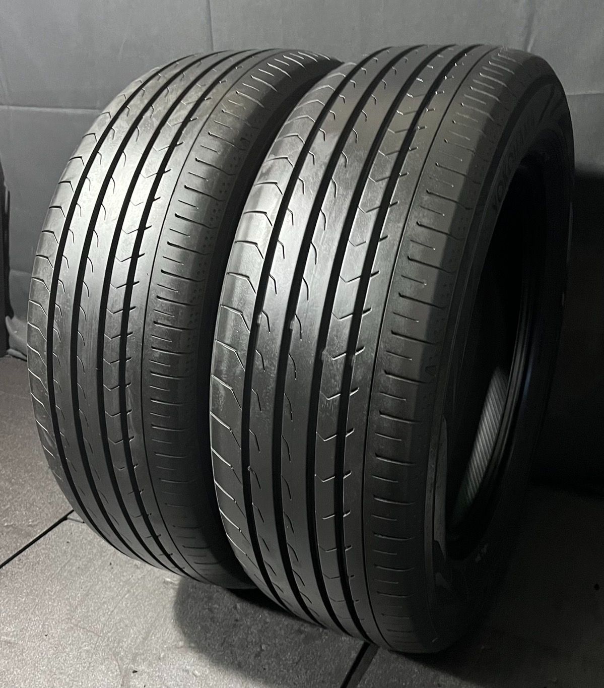 2025年製 約8分山 ヨコハマ ブルーアース BluEarth RV 03 225 60 R 17 2本 h_973