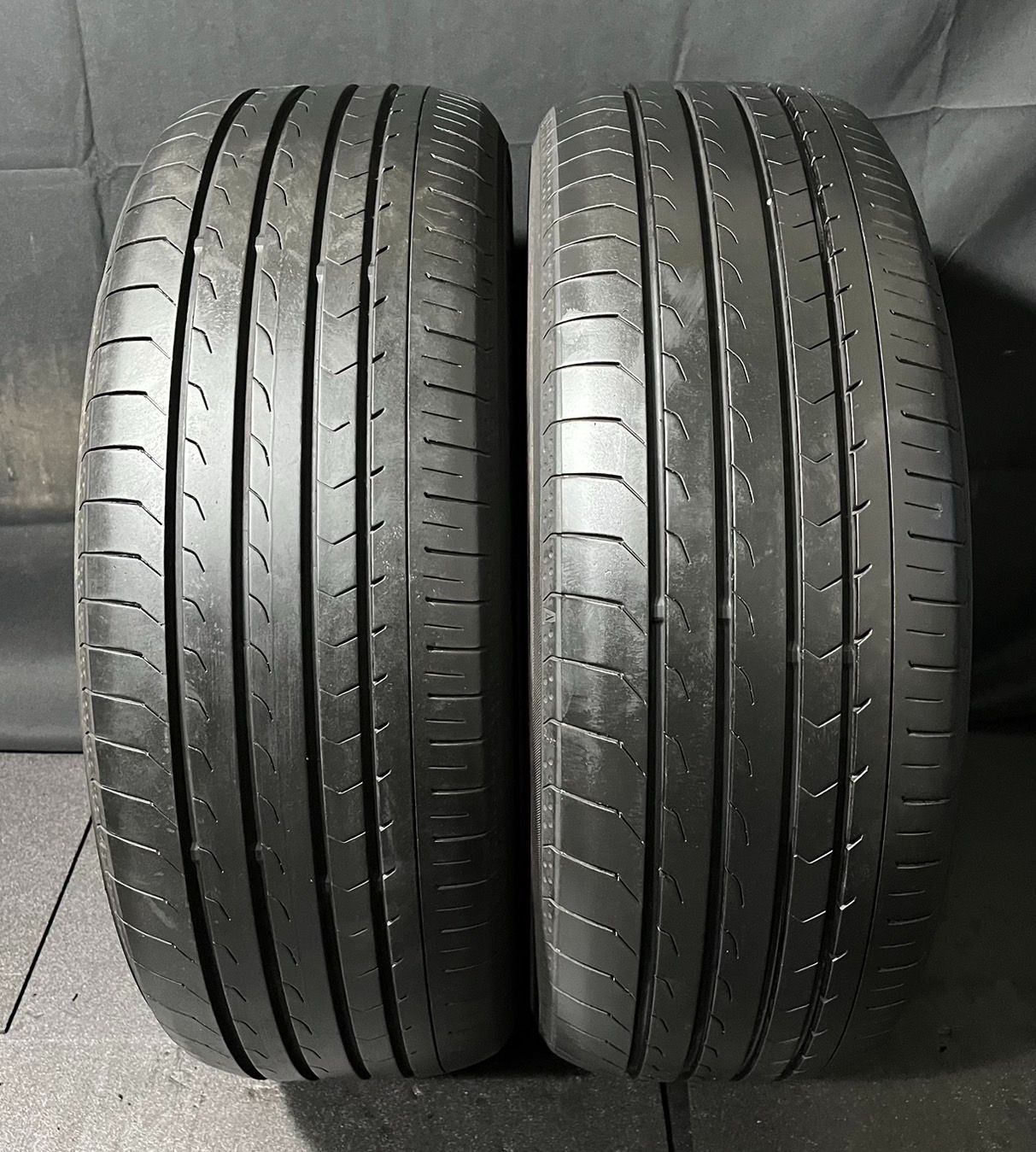 2025年製 約8分山 ヨコハマ ブルーアース BluEarth RV 03 225 60 R 17 2本 h_973