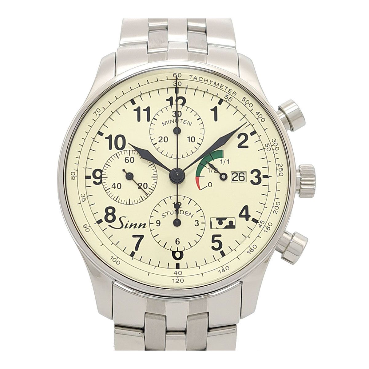 ジン 956 FULDA創業100周年 956 自動巻き ステンレススティール メンズ Sinn 時計