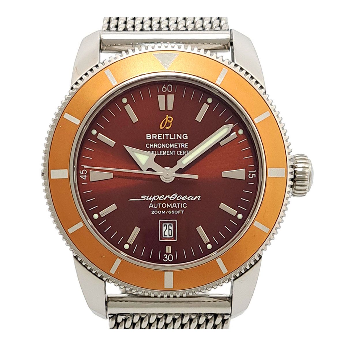 ブライトリング スーパーオーシャン 46 A 17320 自動巻き ステンレススティール メンズ BREITLING 時計