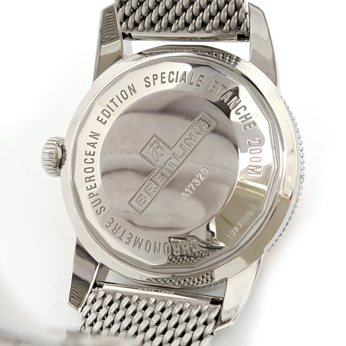  ブライトリング スーパーオーシャン 46 A 17320 自動巻き ステンレススティール メンズ BREITLING 時計 自動巻き時計 腕時計(アナログ)