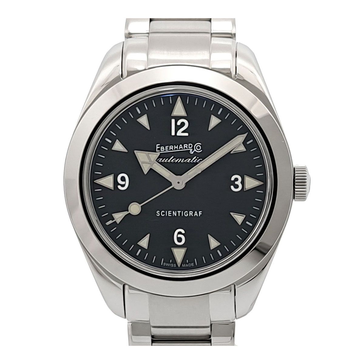 エベラール サイエンティグラフ 41043CP 自動巻き ステンレススティール メンズ EBERHARD 時計
