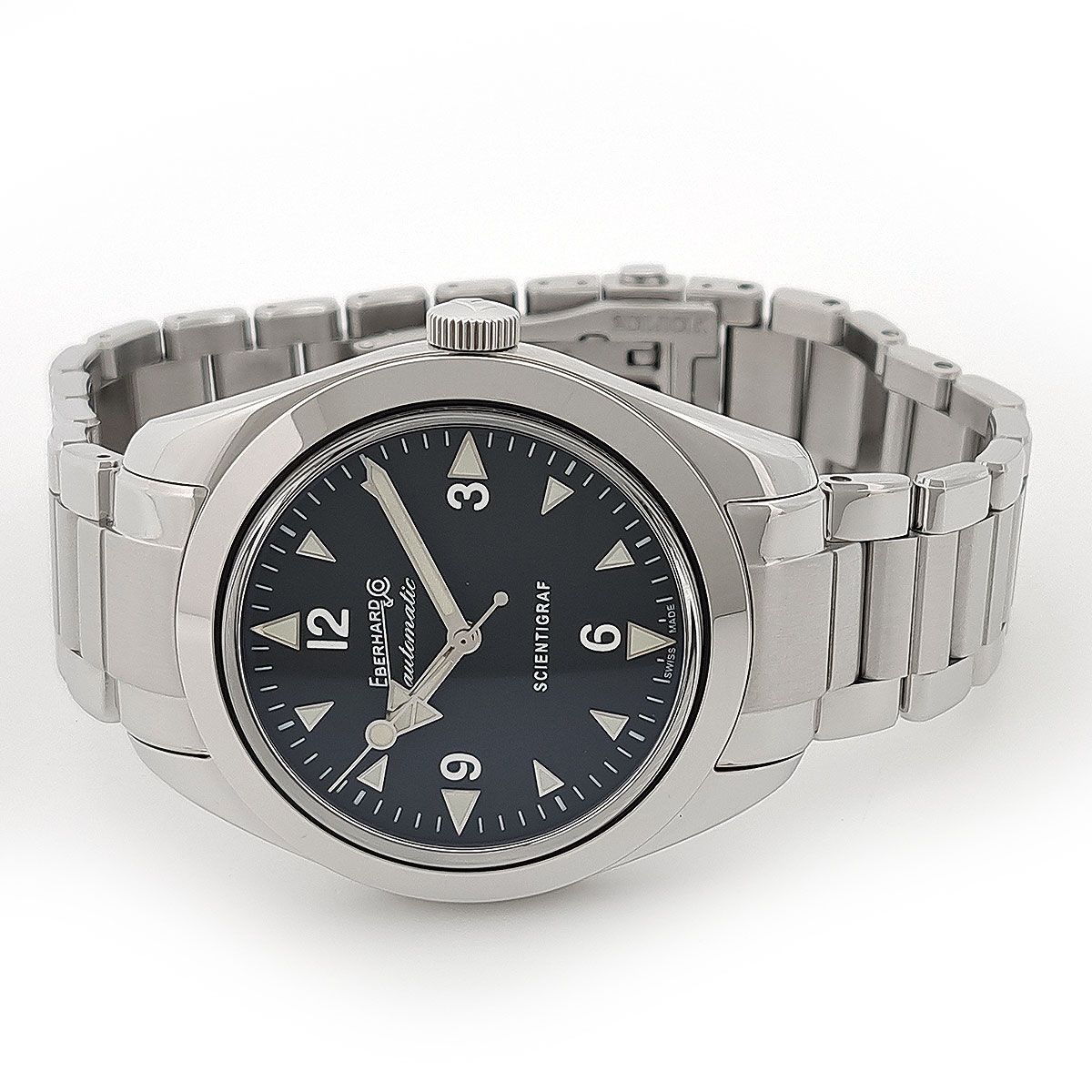 エベラール サイエンティグラフ 41043 CP 自動巻き ステンレススティール メンズ EBERHARD 時計