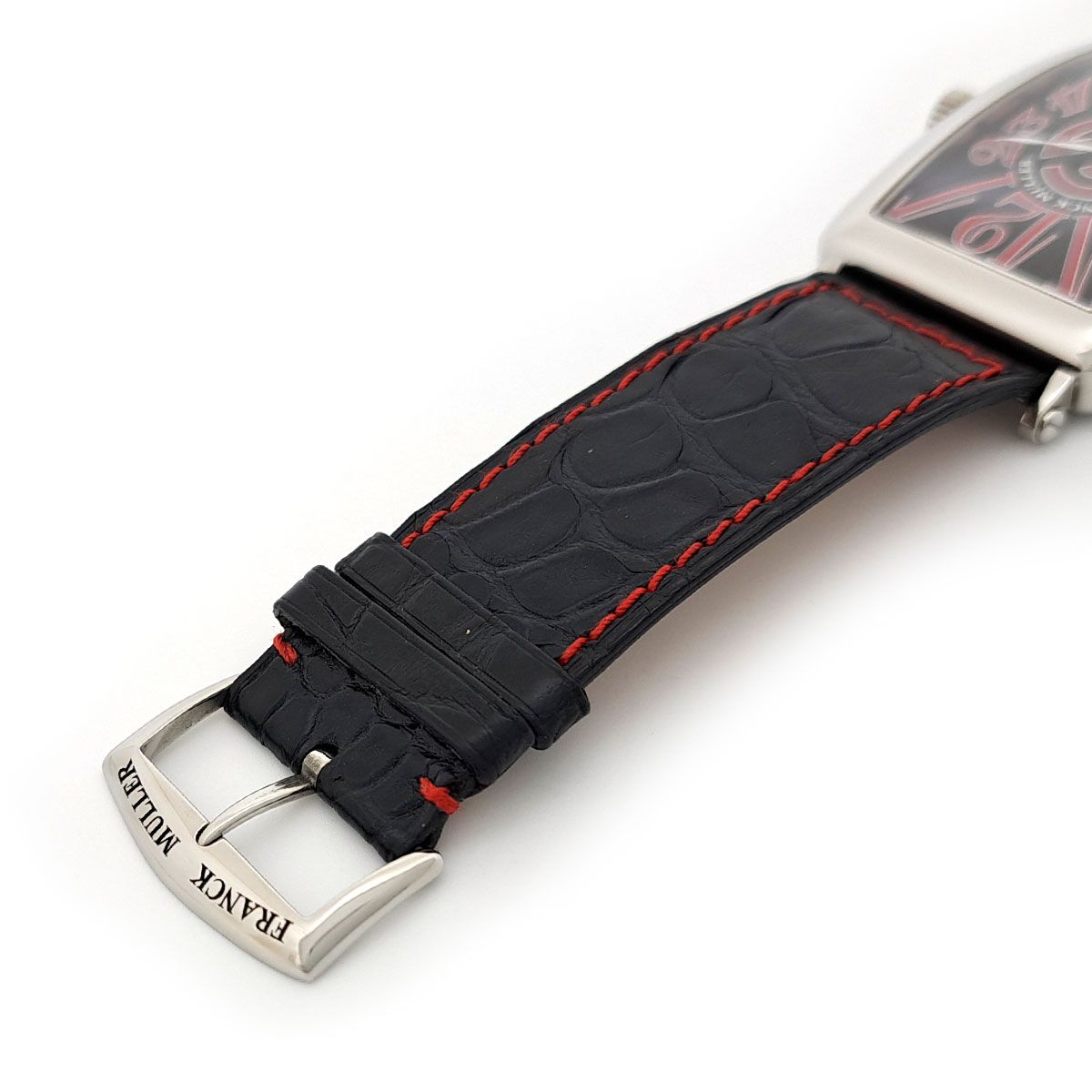  フランクミュラー ロングアイランド リミテッド 1002 QZ クオーツ ステンレススティール メンズ FRANCK MULLER 時計 腕時計(クォーツ) 腕時計(アナログ)