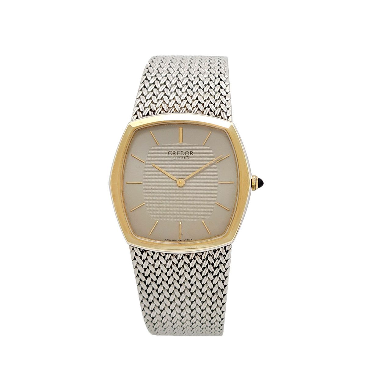 セイコー クレドール 5930-5390 クオーツ ステンレススティール K14
