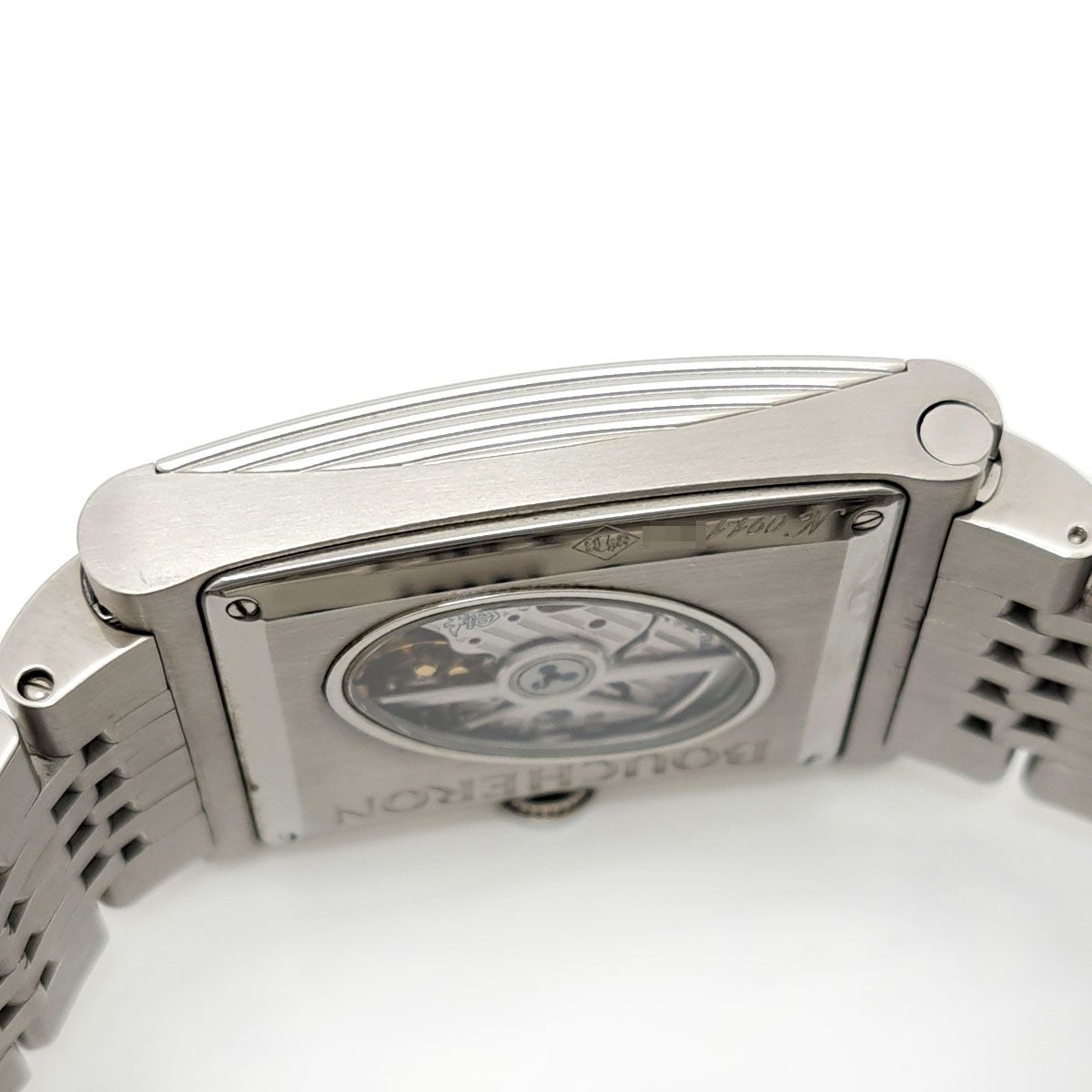  ブシュロン リフレXL 自動巻き ステンレススティール メンズ Boucheron 時計 自動巻き時計 腕時計(アナログ)