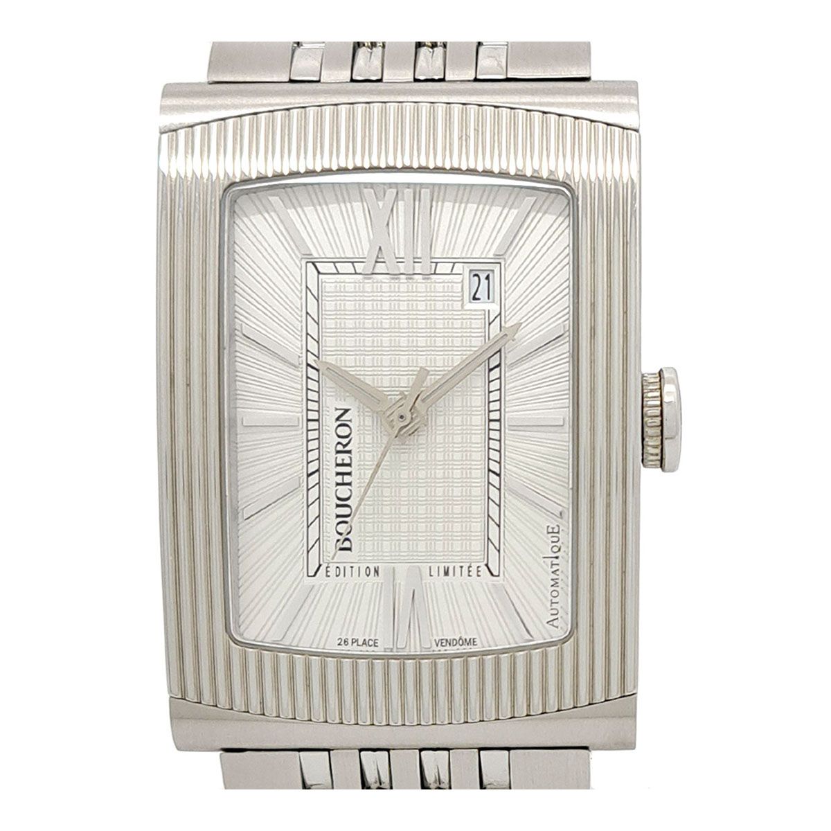 ブシュロン リフレXL WA009207 自動巻き ステンレススティール メンズ Boucheron 時計