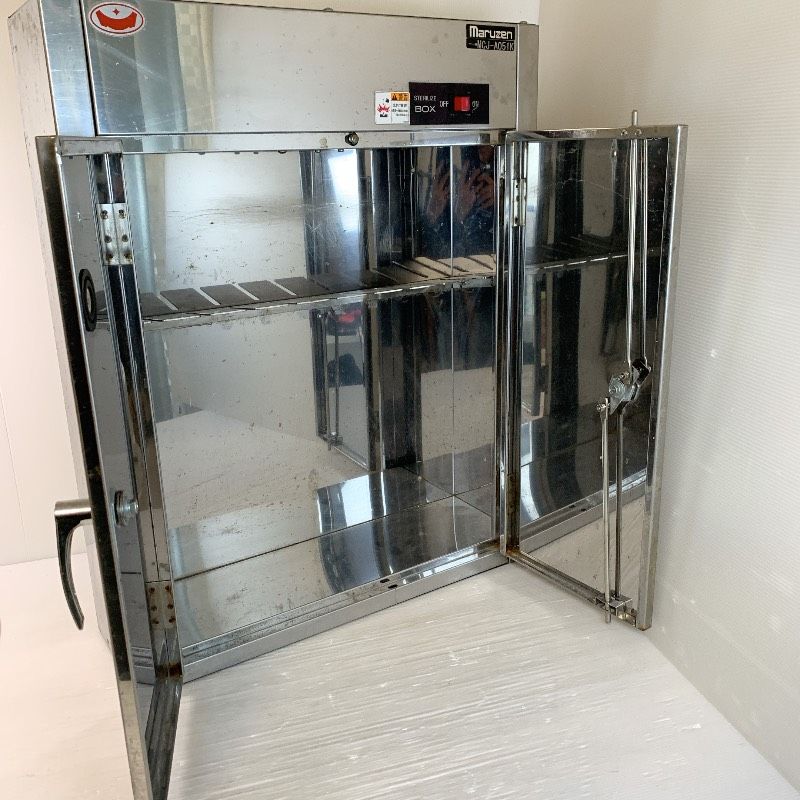  MARUZEN マルゼン 包丁 まな板殺菌庫 MCJ A 051 K 018 60 hz 幅500 奥行155 高さ630 変換アダプター付き まな板 調理器具