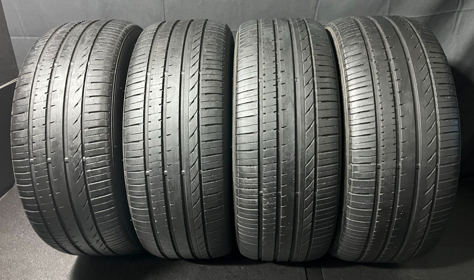 2025年製 約7～7 2分山 グッドイヤー エフィシエントグリップ Efficient Grip 235 50 R 18 4本 h_974