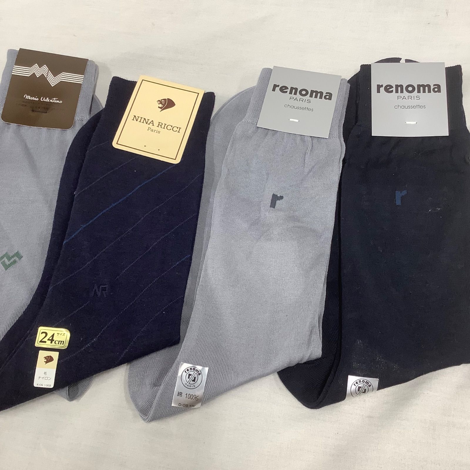 未使用】メンズ靴下 ソックス まとめ売り いろいろ イヴ・サンローラン