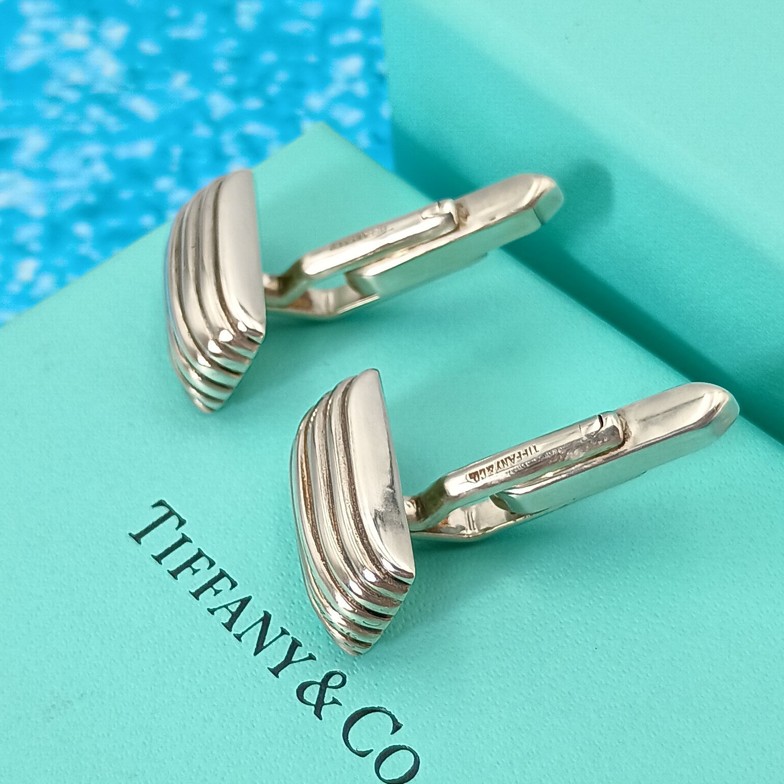 TIFFANY&Co. ティファニー ヴィンテージ カフス メンズ シルバー925 