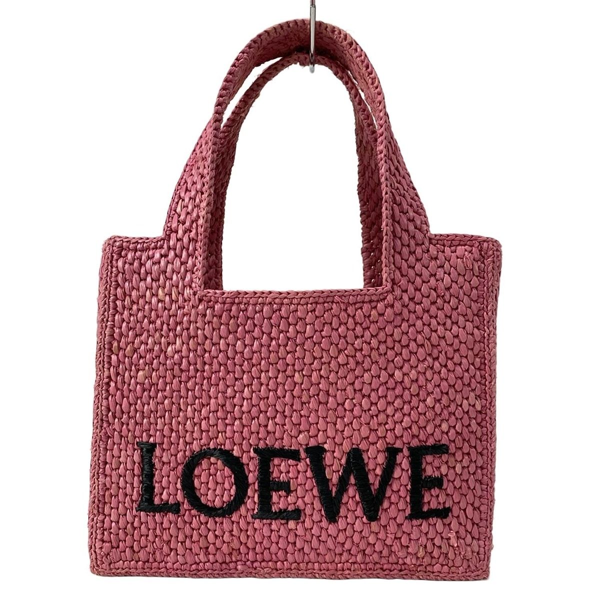 LOEWE ロエベ トートバッグ フォント トート ミニ ピンク