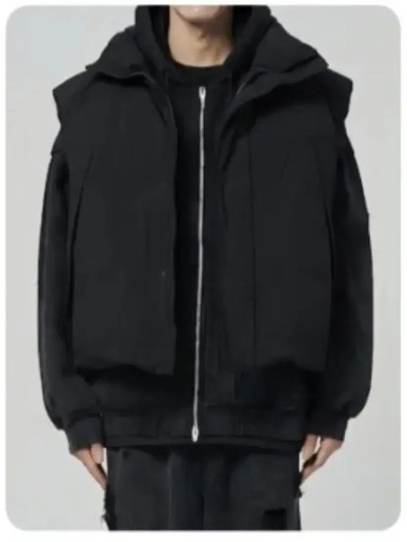 46 105 Juun J ジュンジェイ 23 FW クロップド グース ダウン ベスト