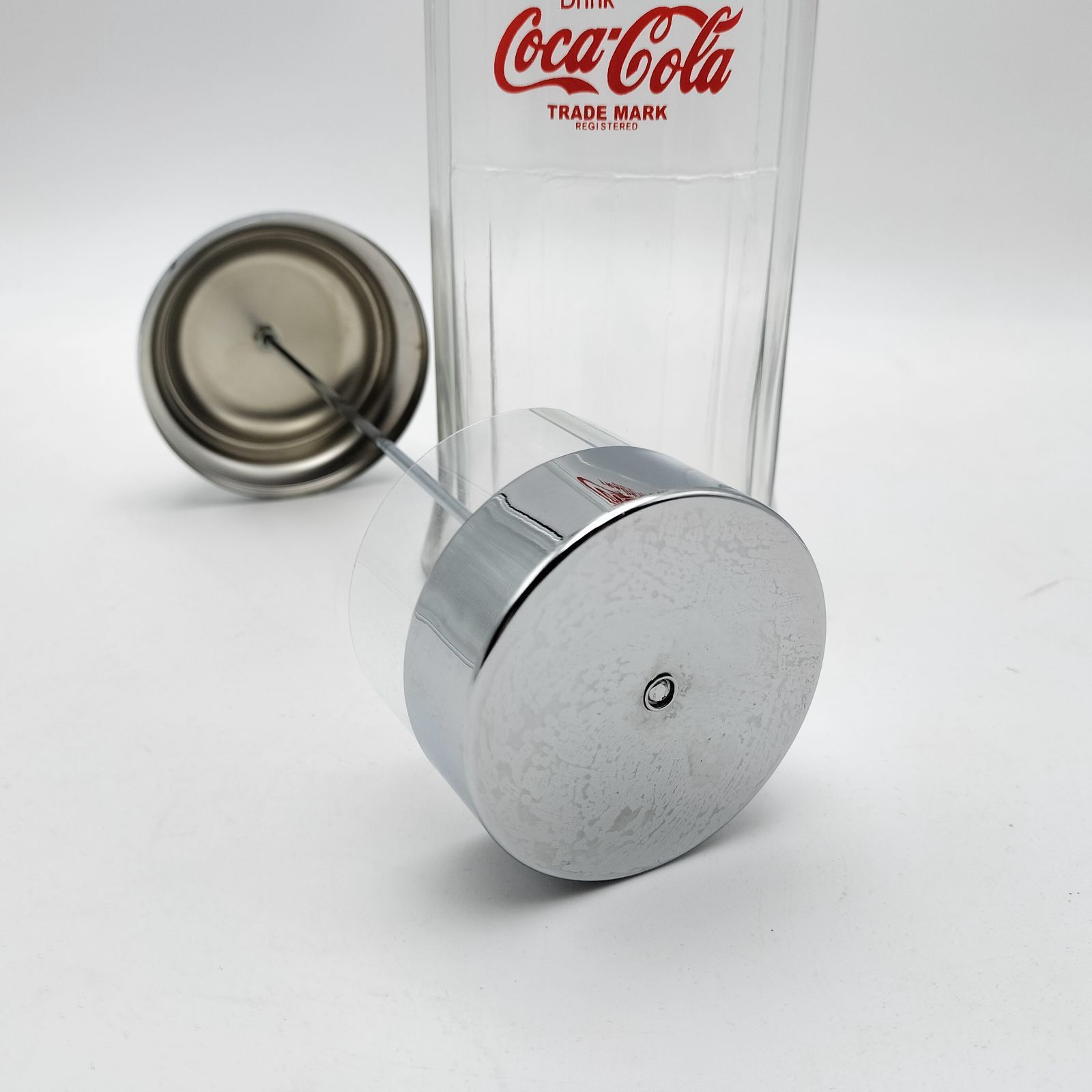 珍しいコカ・コーラ ストローディスペンサー ガラス製 ヴィンテージ