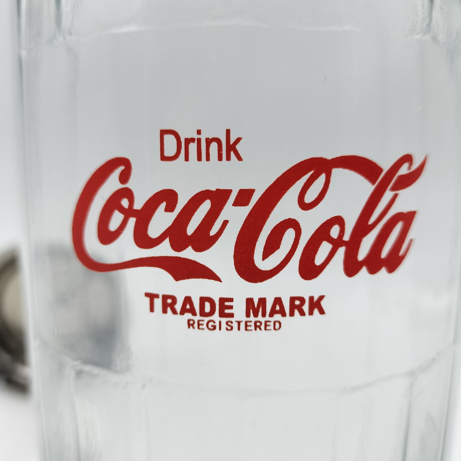 珍しいコカ・コーラ ストローディスペンサー ガラス製 ヴィンテージ