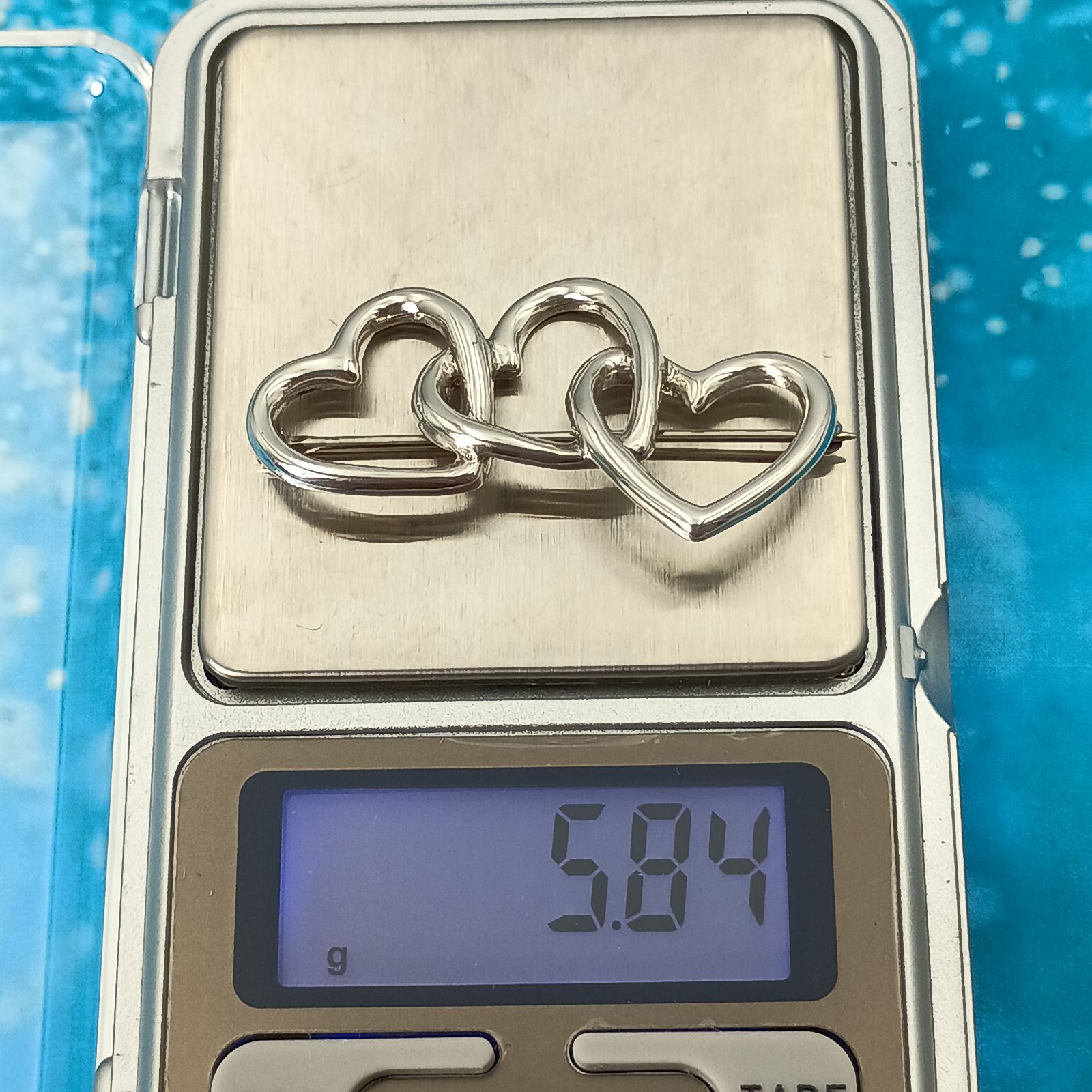 TIFFANY&Co. ティファニー トリプルハート ブローチ ハート レディース