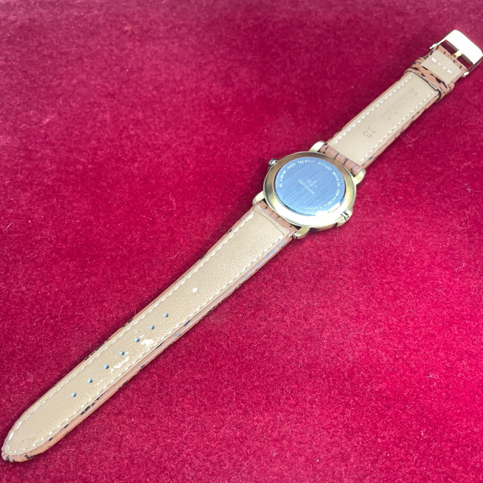 80s 希少 CITIZEN Lighthouse ムーンフェイズ QZ 日本製 クォーツ