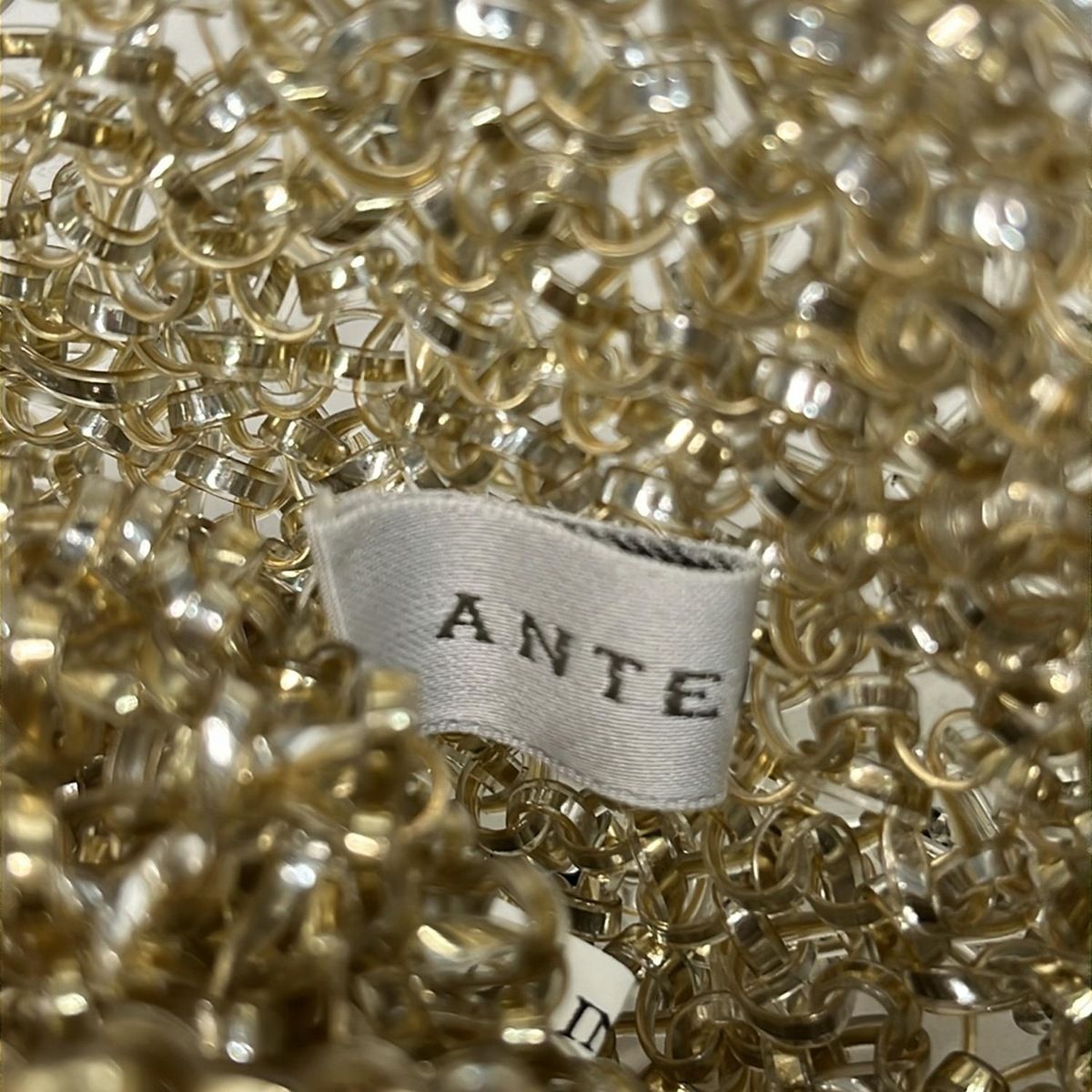 ラインストーン フェイクパール