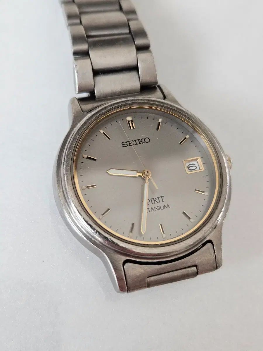ヴィンテージ セイコー スピリット チタン 時計