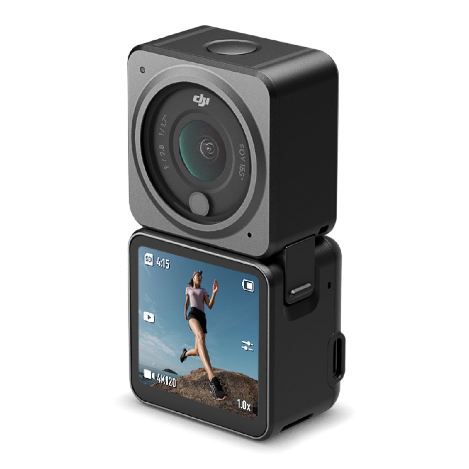 DJI Action 2 Dual Screenコンボ 32 GB アクションカメラ 4 K デュアル OLEDタッチスクリーン 超広角155° FOV ジンバル 磁気 保証追加なし デュアルスクリーンコンボ 1 標準付属品のみ