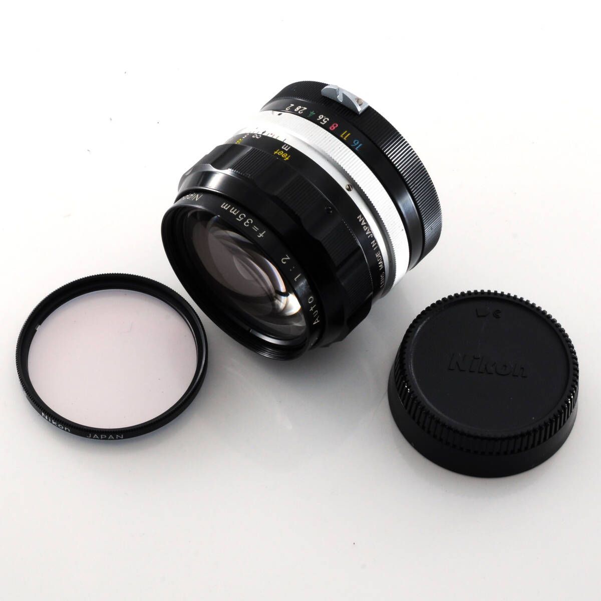 くもりあります ニコン Nikon 非Ai Nikkor O Auto 35 mm F 2 単焦点レンズ 759868 P 671