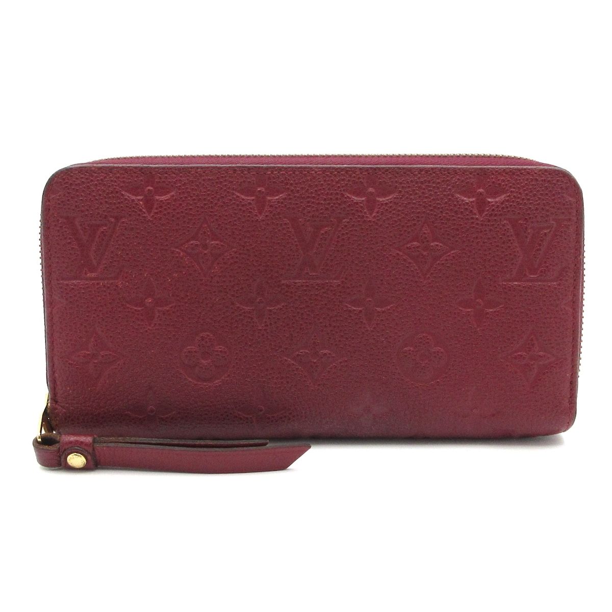 LOUIS VUITTON ルイヴィトン 長財布 モノグラム アンプラント ジッピー ウォレット M 62214 レザン レザー
