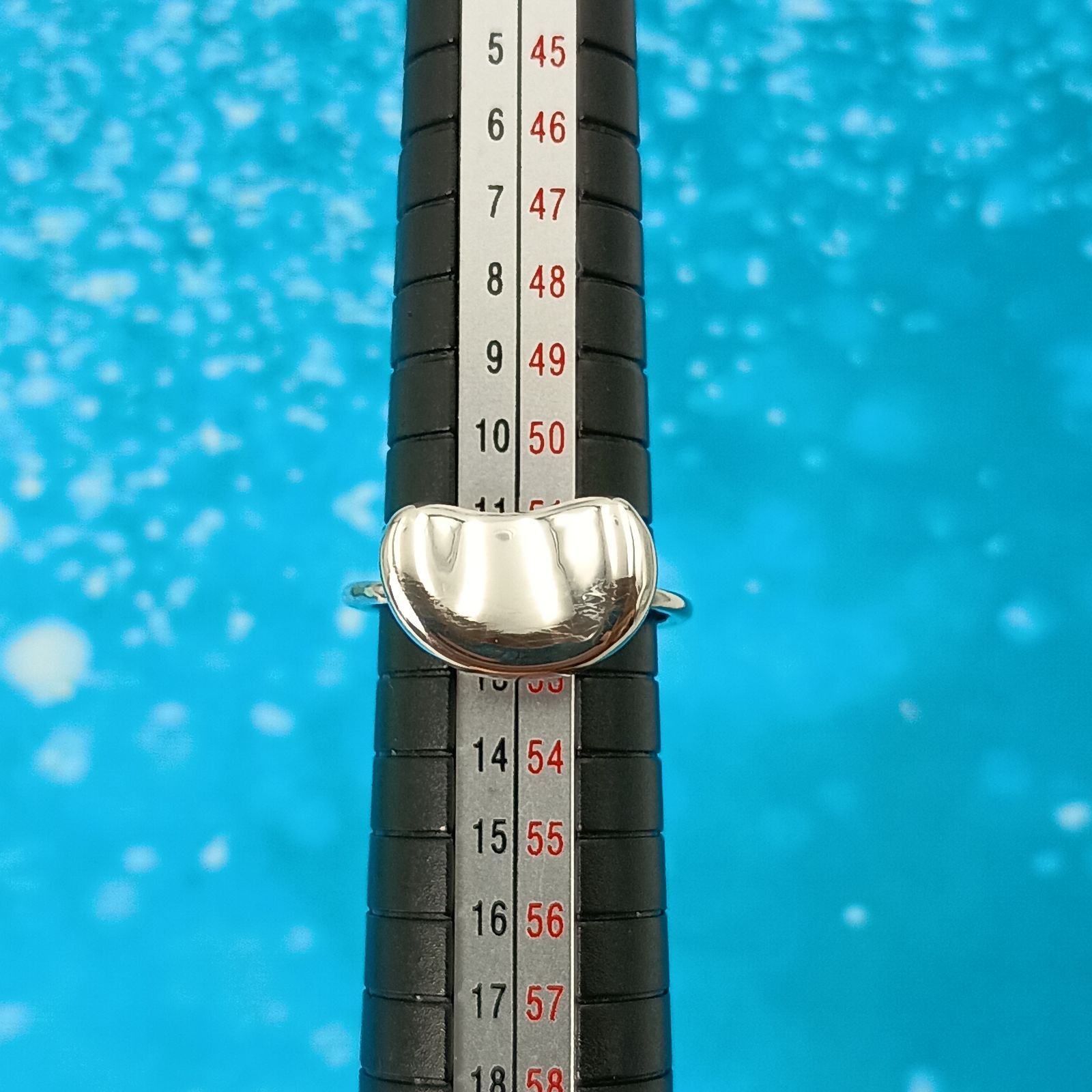 美品 Tiffany ビーンズ ビーン リング 12号 シルバー ビンテージ 美品】Tiffany ティファニー ビーン ビーンズ リング 11号〜12号