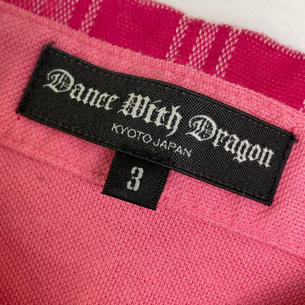 Dance With Dragon ピンクポロシャツ他 サイズ3 Dance With Dragon ピンクポロシャツ他 サイズ3 Dance With Dragon