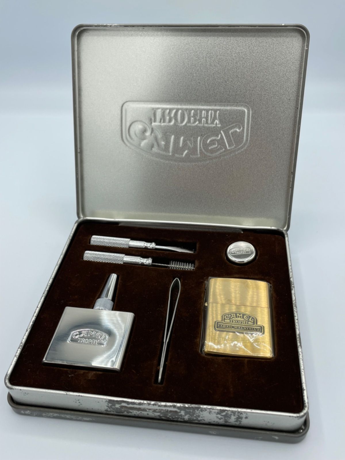 ♥ Zippo ジッポ CAMEL TROPHY キャメル トロフィー 開催地 サバ マレーシア 1993年製 リミテッドエディション