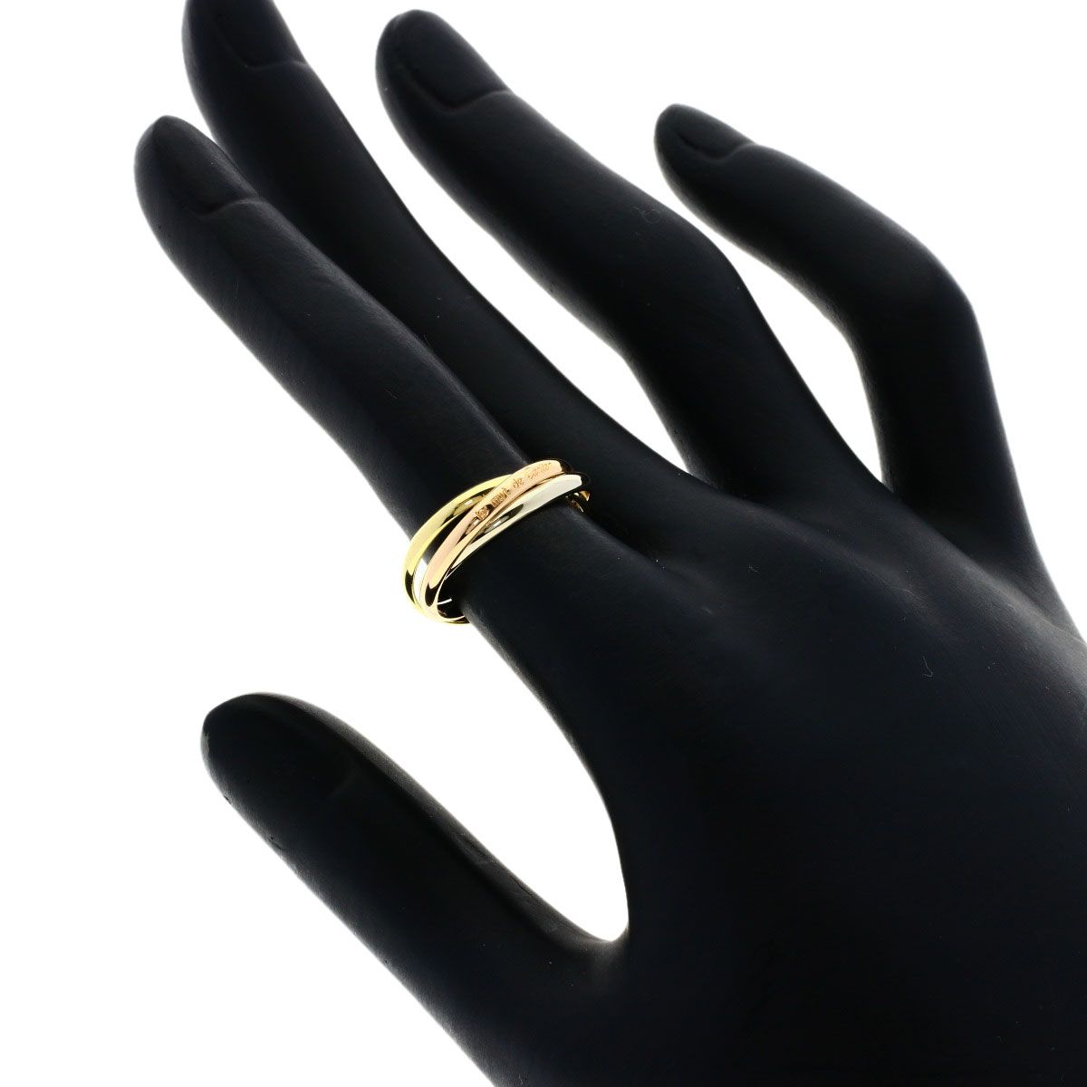 CARTIER カルティエ トリニティ XS #49 リング・指輪 K18YG K18PG