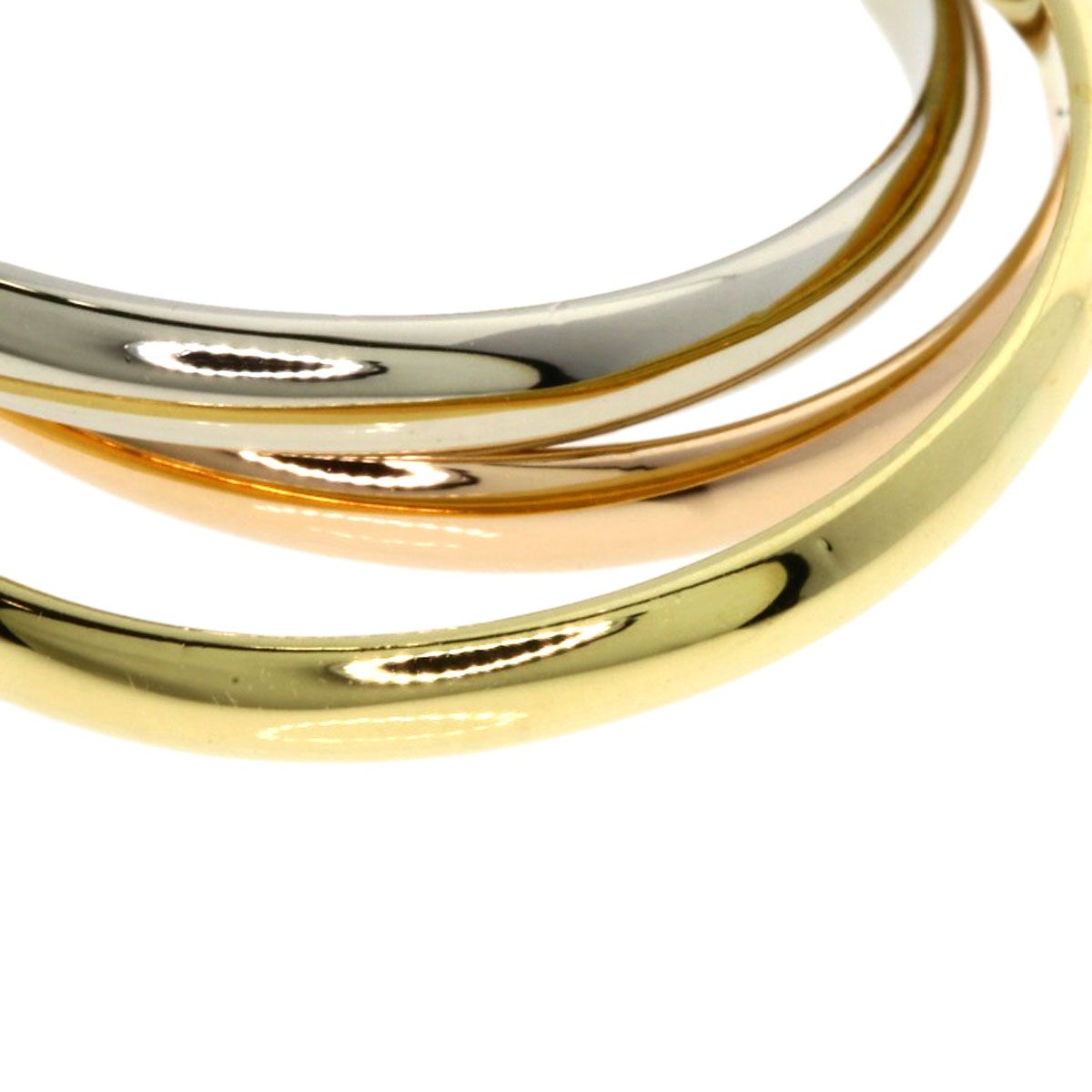 CARTIER カルティエ トリニティ XS #49 リング・指輪 K18YG K18PG