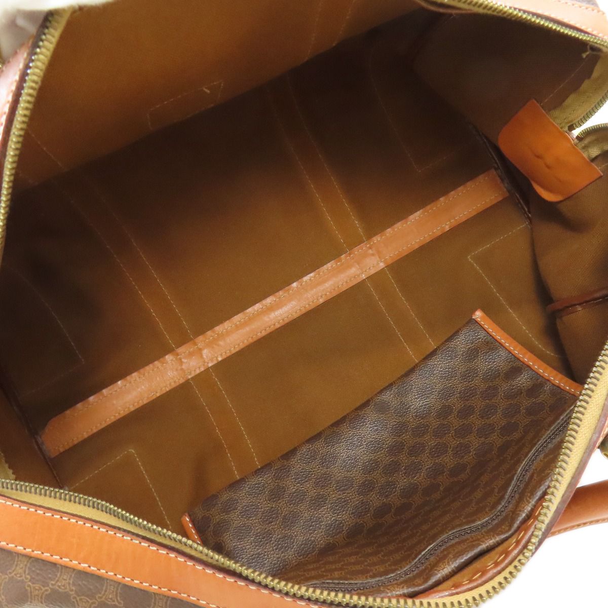 CELINE セリーヌ マカダム柄 ボストンバッグ PVC レディース [中古