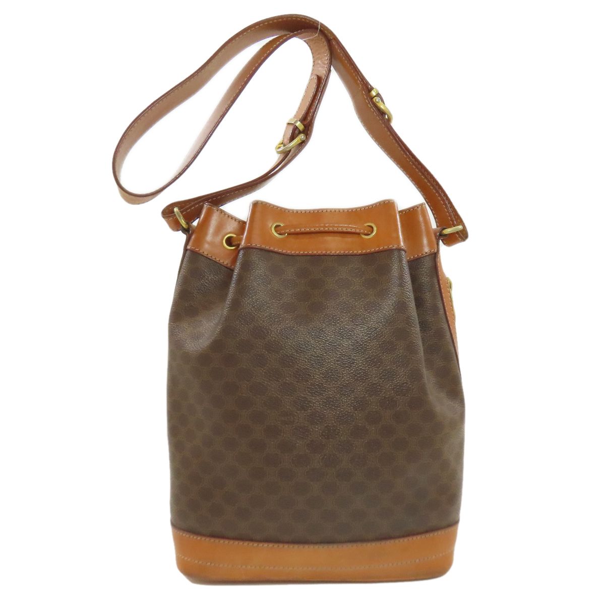 CELINE セリーヌ マカダム柄 ショルダーバッグ PVC レディース [中古