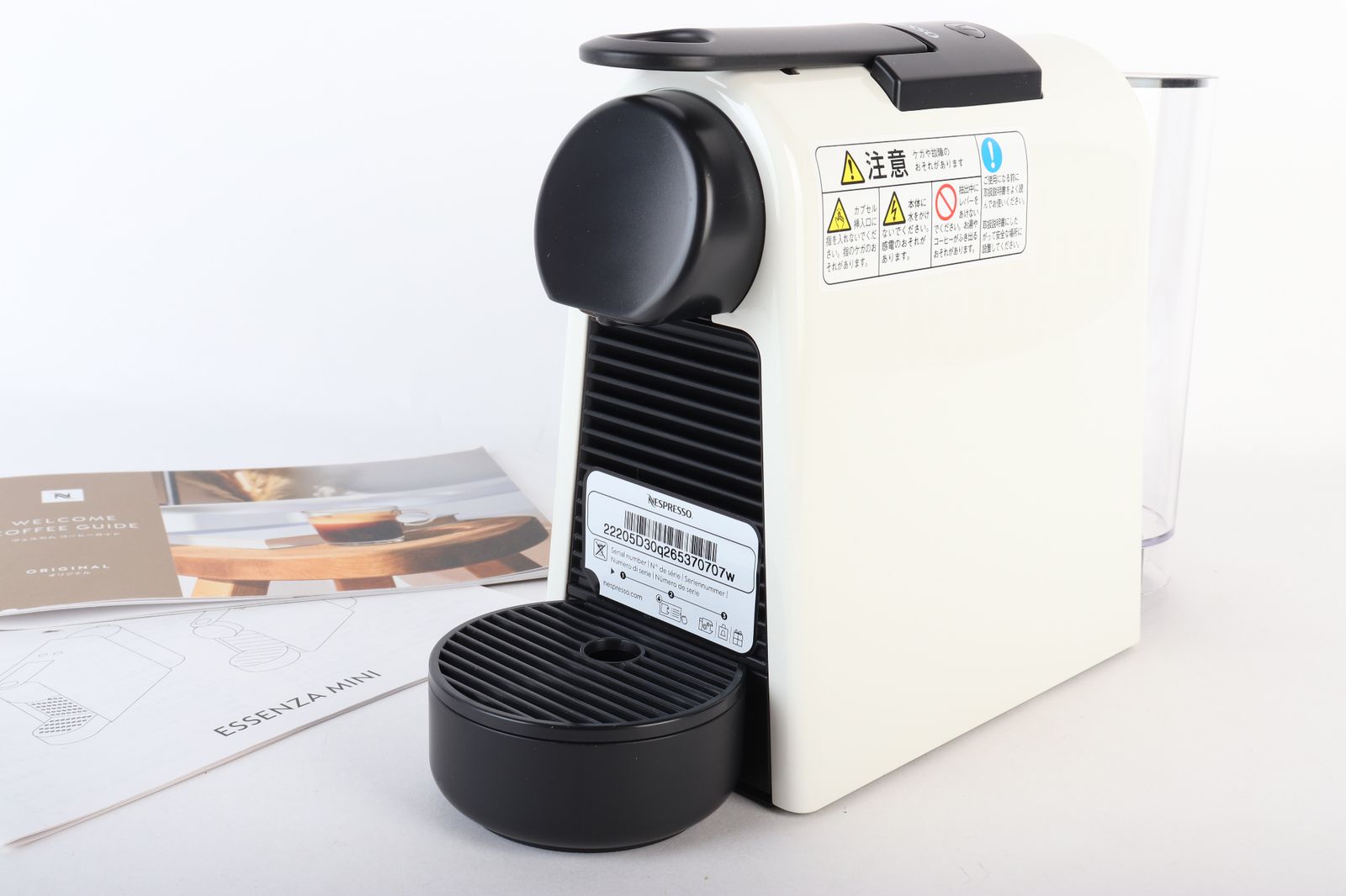 ネスプレッソ エッセンサミニ D30-WH-SP カプセル欠品 NESPRESSO