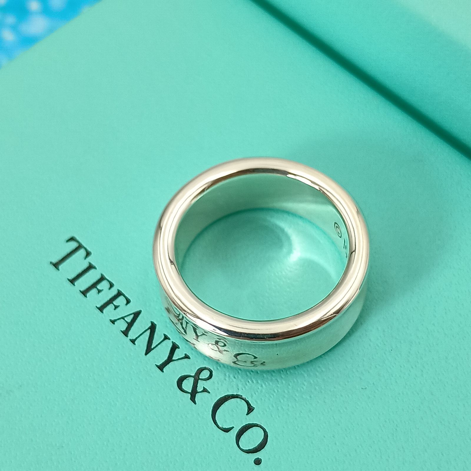 TIFFANY&Co. ティファニー 10号 ナローリング レディース シルバー925