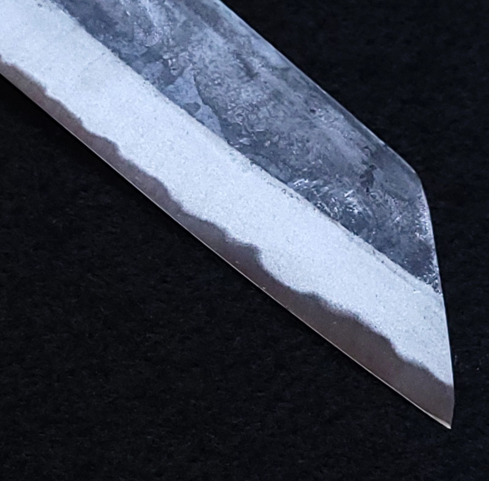 白紙2号 黒打 切付包丁 210㎜ G1515 焼栗柄 日本製 月光作 - メルカリ